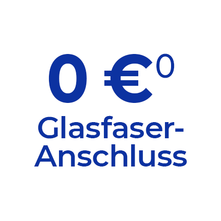Glasfaser-Anschluss für 0 Euro