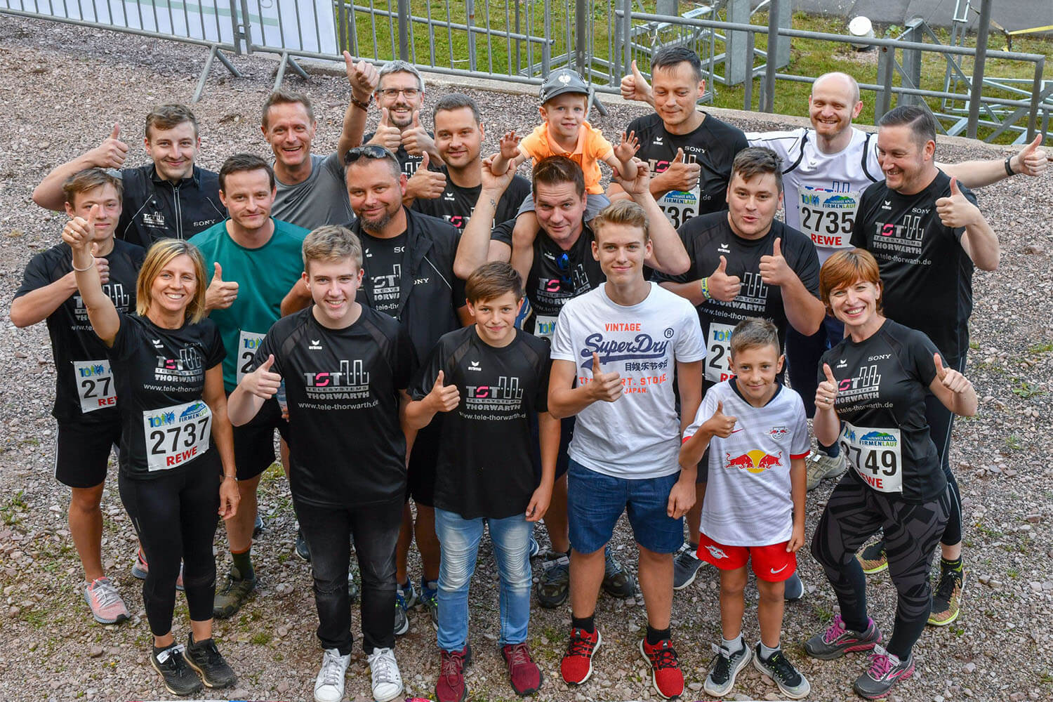 10. Thüringer Wald Firmenlauf 2019 in Oberhof